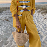 Claudine™ | Conjunto feminino leve e sofisticado para dias de verão