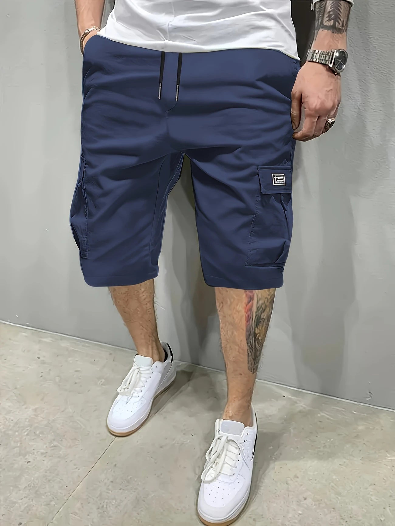 Moda Lusitana - Bermuda Cargo Estilo Japonês