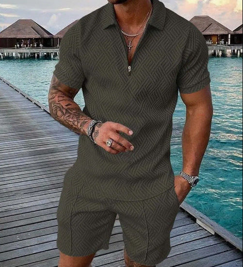 Conjunto de homem elegante