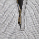 Camisola com fecho de correr de luxo