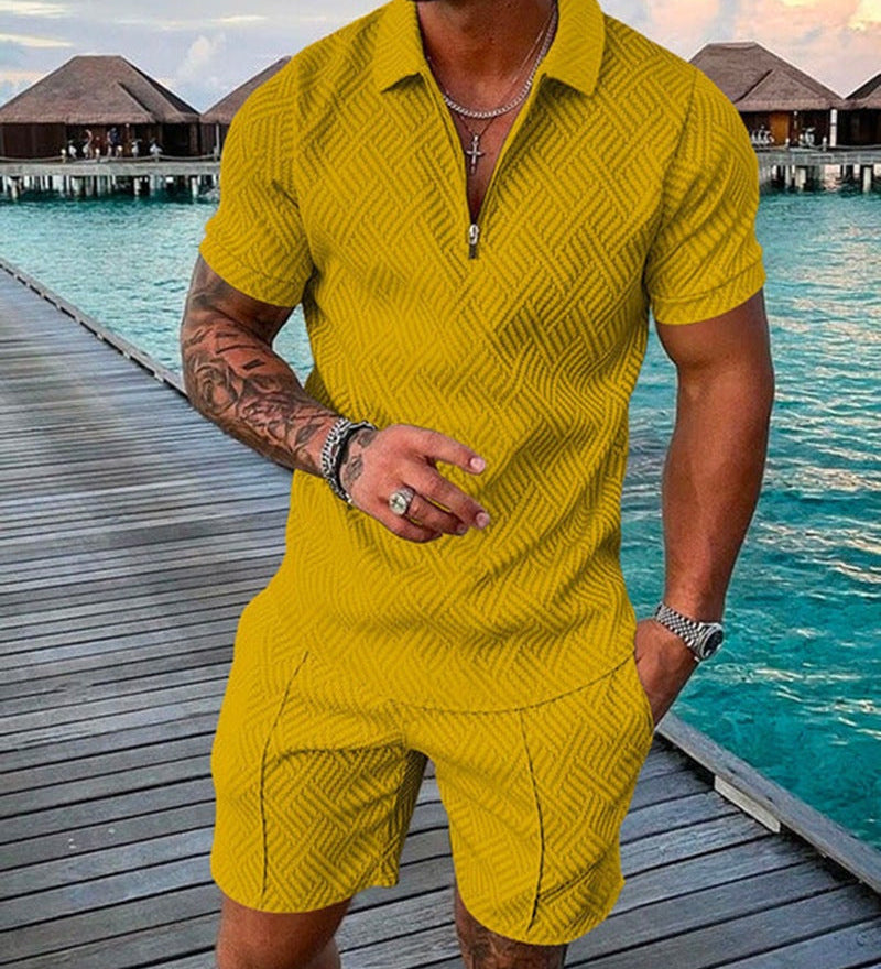 Conjunto de homem elegante
