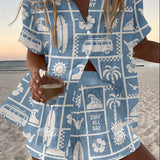 Moda Lusitana - Conjunto Estampado de Verão