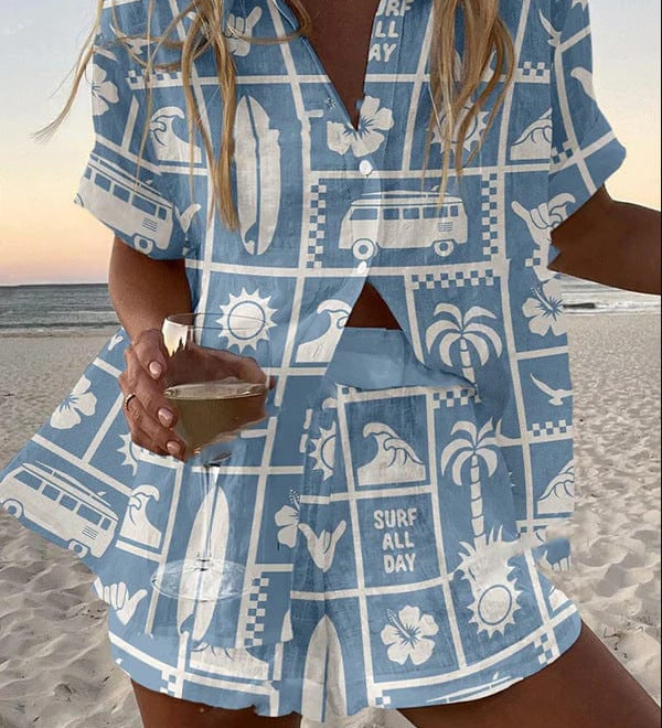 Moda Lusitana - Conjunto Estampado de Verão
