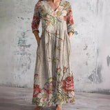 Aisling™ - Vestido de verão elegante em alta qualidade com padrão floral