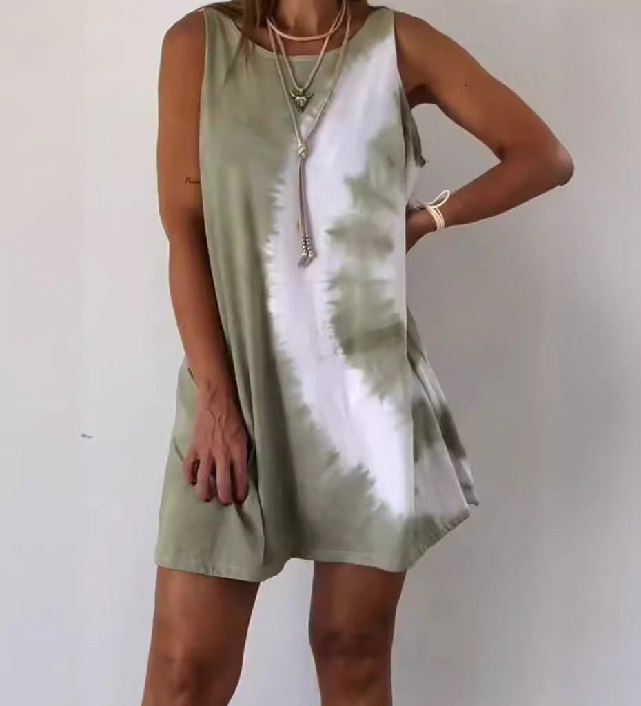 Rosalie | Vestido casual sem mangas de luxo