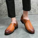 Mocassins de couro vintage