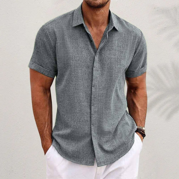 Santiago - Camisa de Linho Clássica