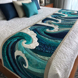 Corredor de Cama Oceano Ondas