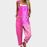 Moda Lusitana - Macacão Estampado Confortável