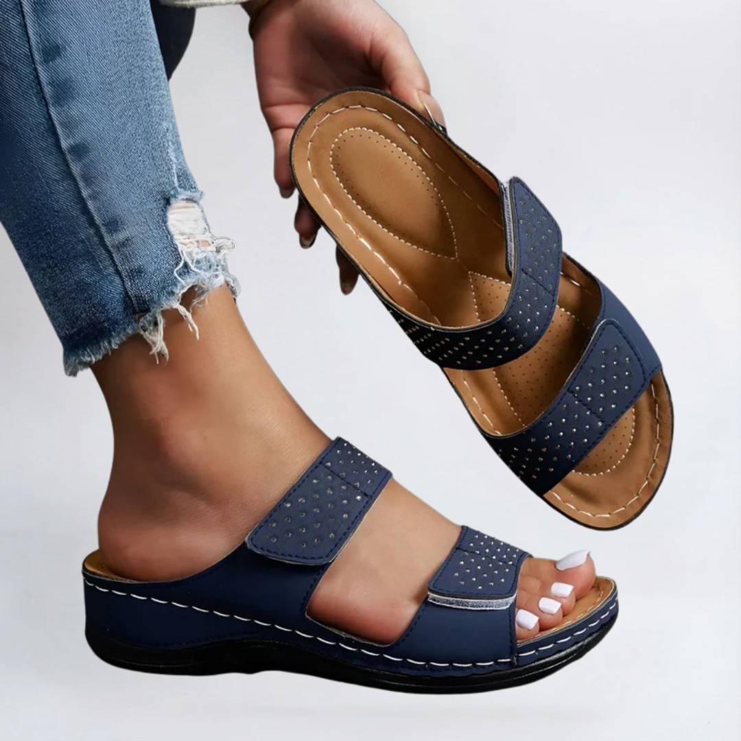 Lóra – sandália ortopédica elegante com excelente almofadado