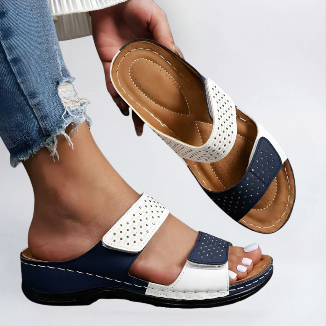 Lóra – sandália ortopédica elegante com excelente almofadado