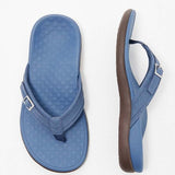 Zita – sandália ortopédica leve estilo flip-flop