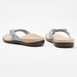 Zita – sandália ortopédica leve estilo flip-flop