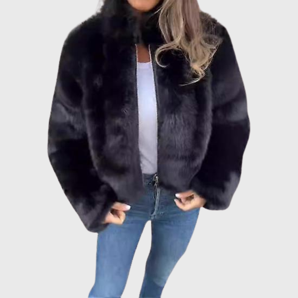 Sofia - Jaqueta térmica feminina Teddy Fleece