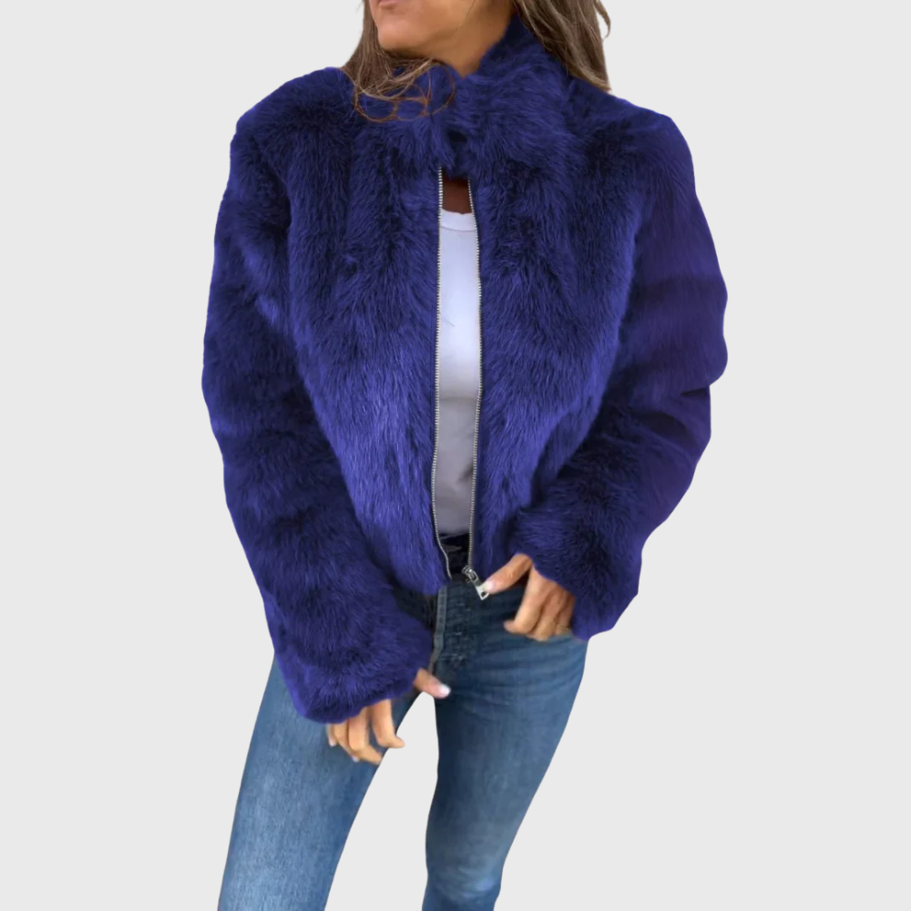 Sofia - Jaqueta térmica feminina Teddy Fleece