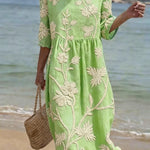 Moda Lusitana - Vestido com Estampado Floral