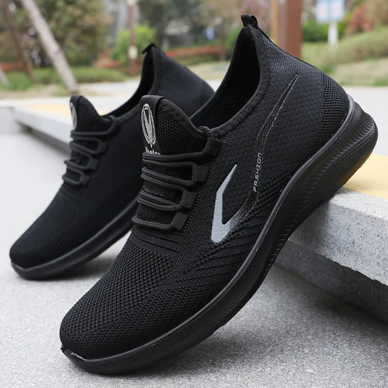 Sapatos Ultra-Confortáveis Respiráveis: Pretos — Sport-Class