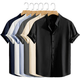 Camisa de verão de manga curta