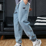 Calças de ganga Jogger elegantes