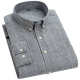 Camisa de algodão de manga comprida