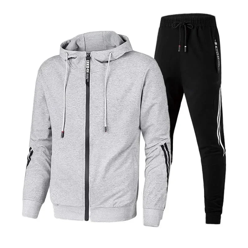 Conjunto desportivo elegante para homem