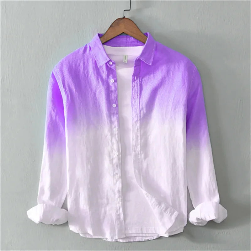 Camisa elegante e colorida