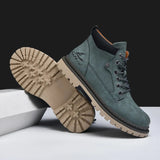 Botas de couro elegantes