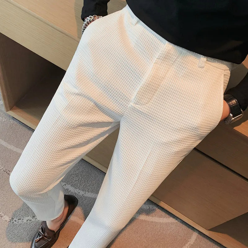 Calças elegantes para homem