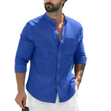 Camisa casual de linho