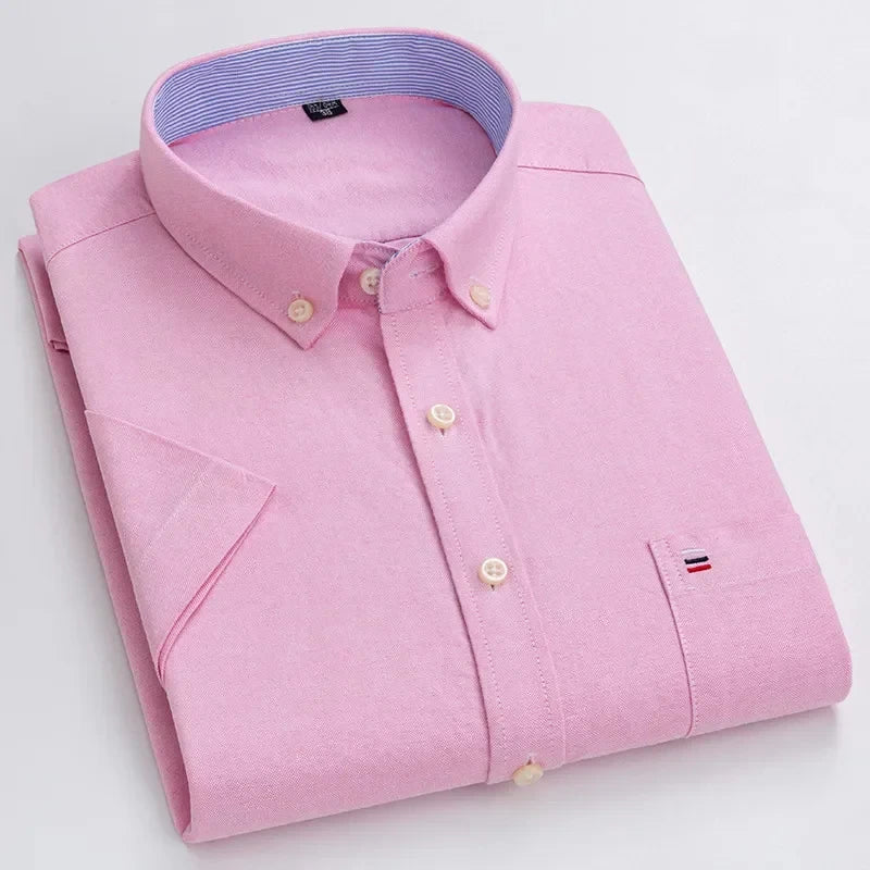 Givalli - Camisa de algodão elegante para homem