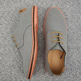 Sapatos de negócios Oxford de camurça