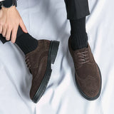 Sapatos de camurça para negócios