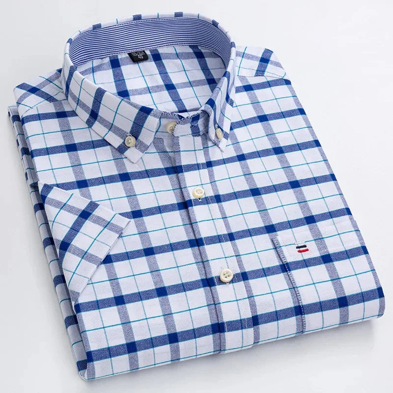 Givalli - Camisa de algodão elegante para homem
