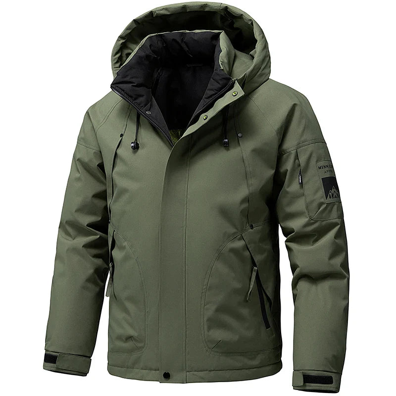 Casaco de inverno elegante para homem