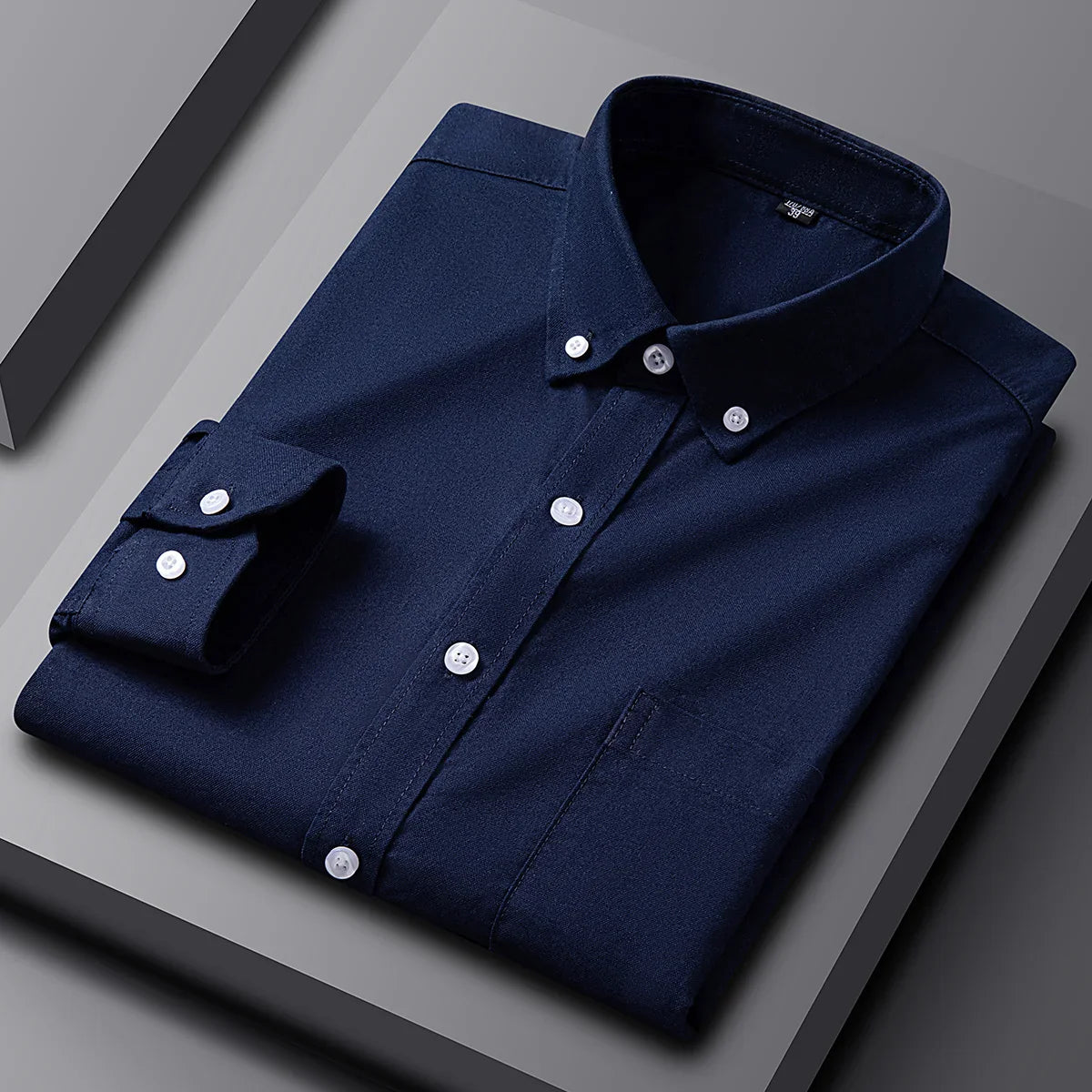 Camisa de algodão elegante