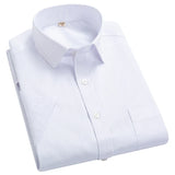 Camisa de negócios de manga curta