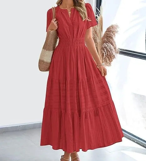 NATALIE™ - VESTIDO ELEGANTE E LISONJANTE