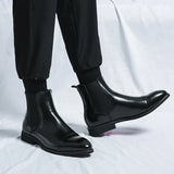 Botas Chelsea em pele Premium