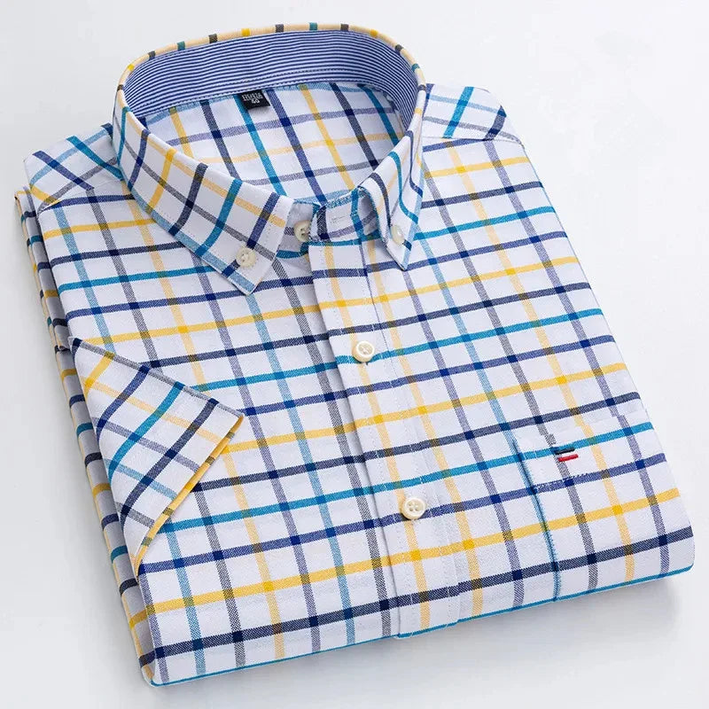 Givalli - Camisa de algodão elegante para homem