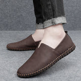 Mocassins em pele Ibiza