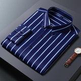 Givalli - Camisa de homem com riscas elegantes