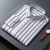 Givalli - Camisa de homem com riscas elegantes