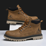Botas de couro elegantes