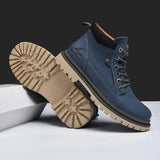 Botas de couro elegantes
