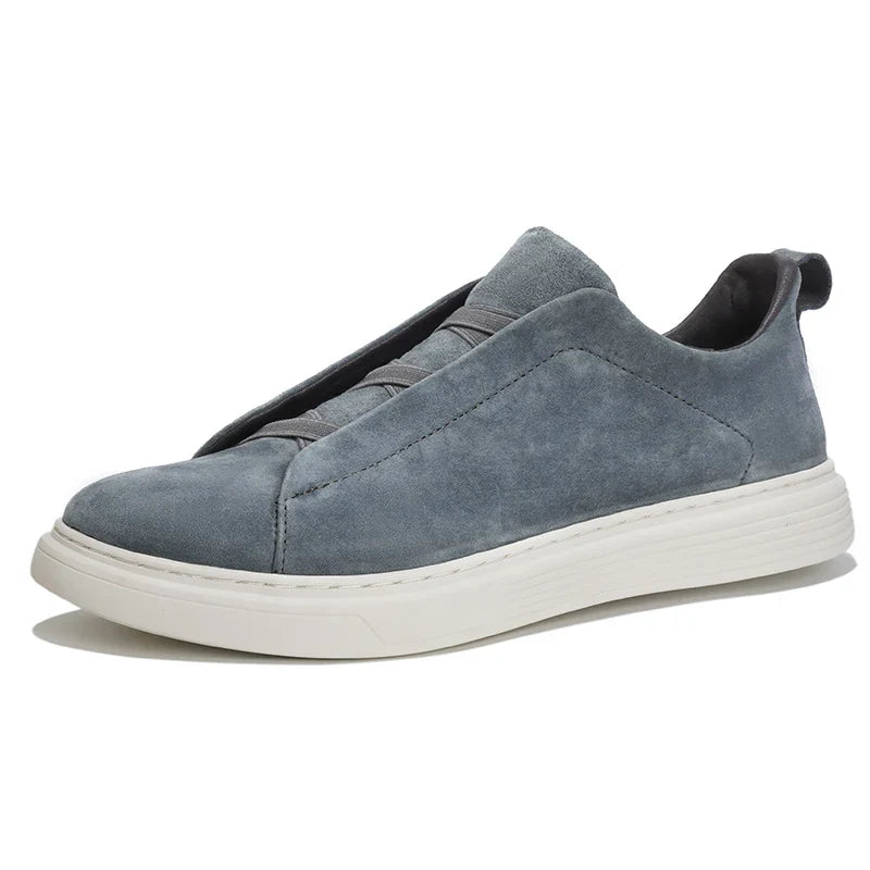 Sapatos de couro elegantes para homem