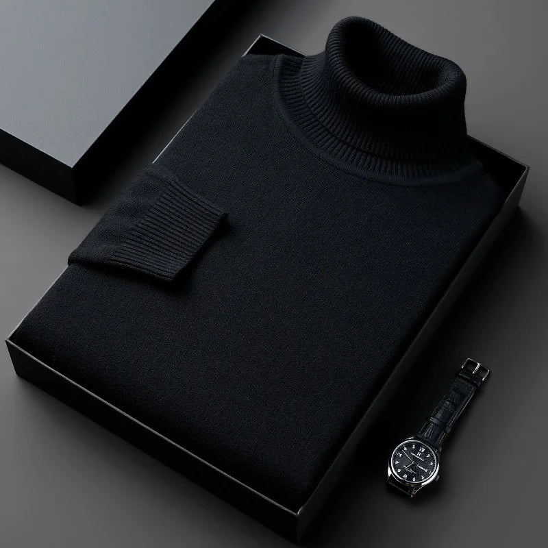 Gola alta elegante para homem