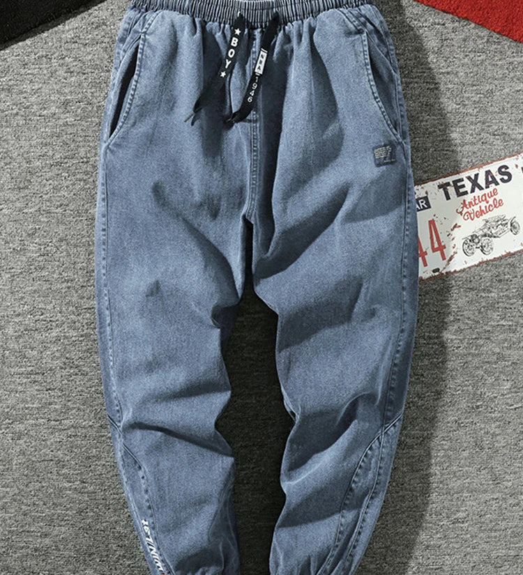 Calças de ganga Jogger elegantes