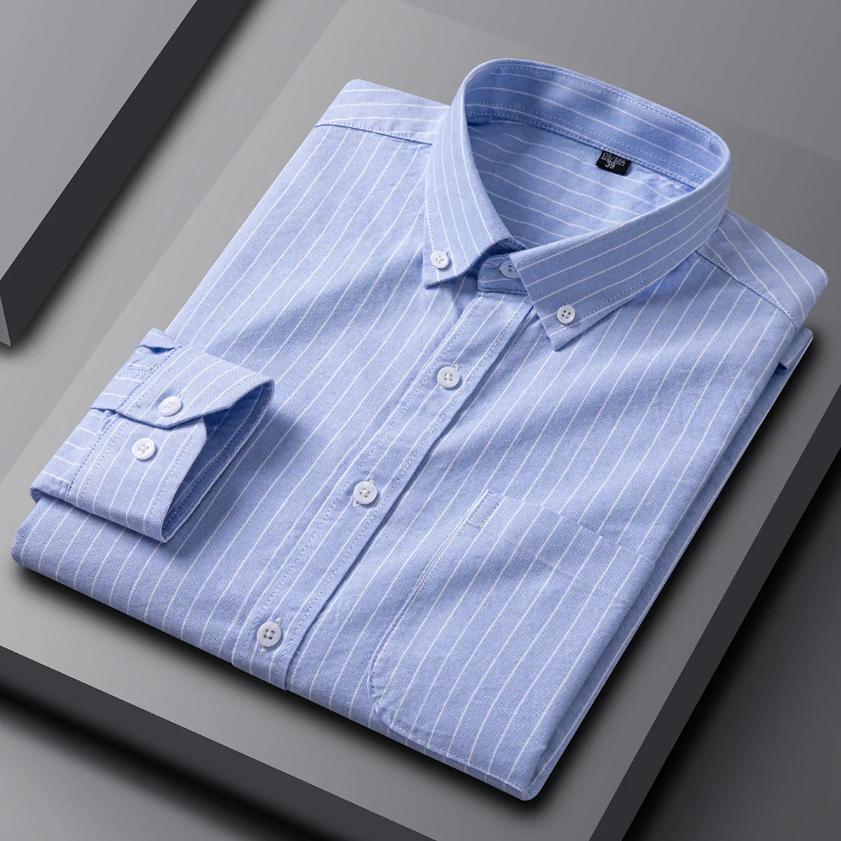 Camisa de algodão elegante