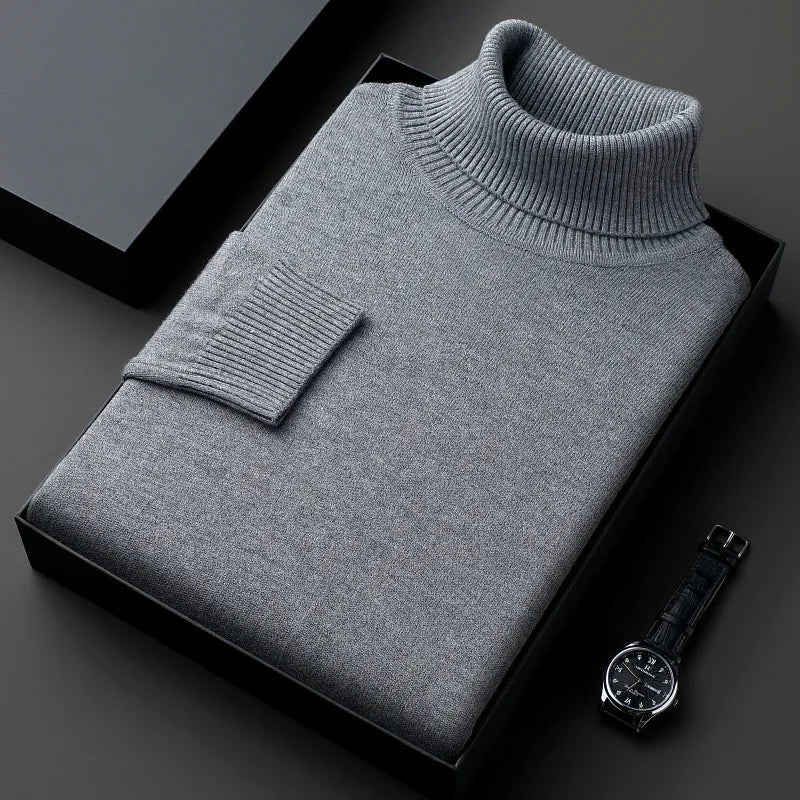 Gola alta elegante para homem