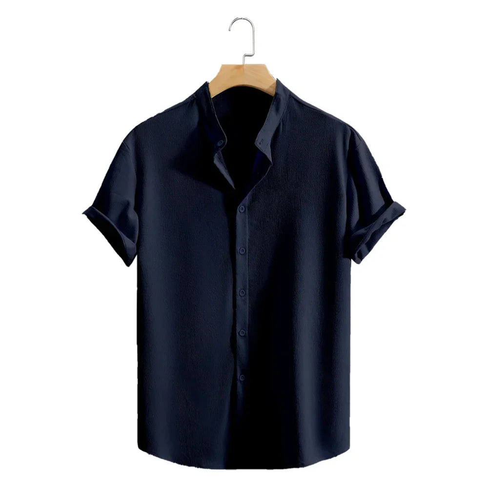 Camisa de verão de manga curta